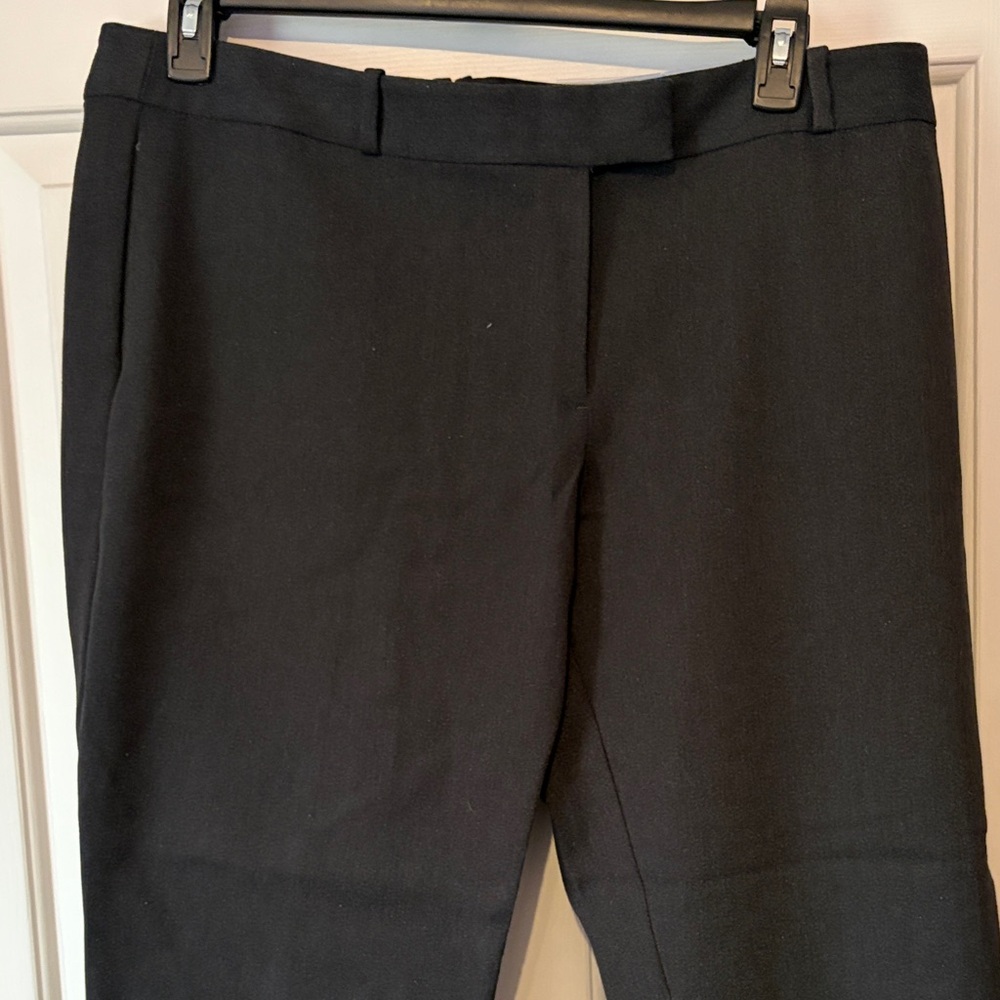 Liz Claiborne dark gray classic Emma ankle length dress pants size 16 NWT